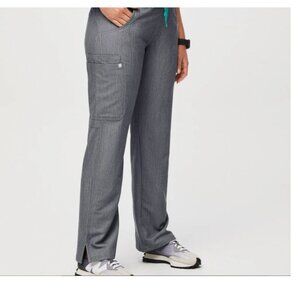 FIGS Technical Collection Gray Kade Cargo Srubs Stretch Pants XXS